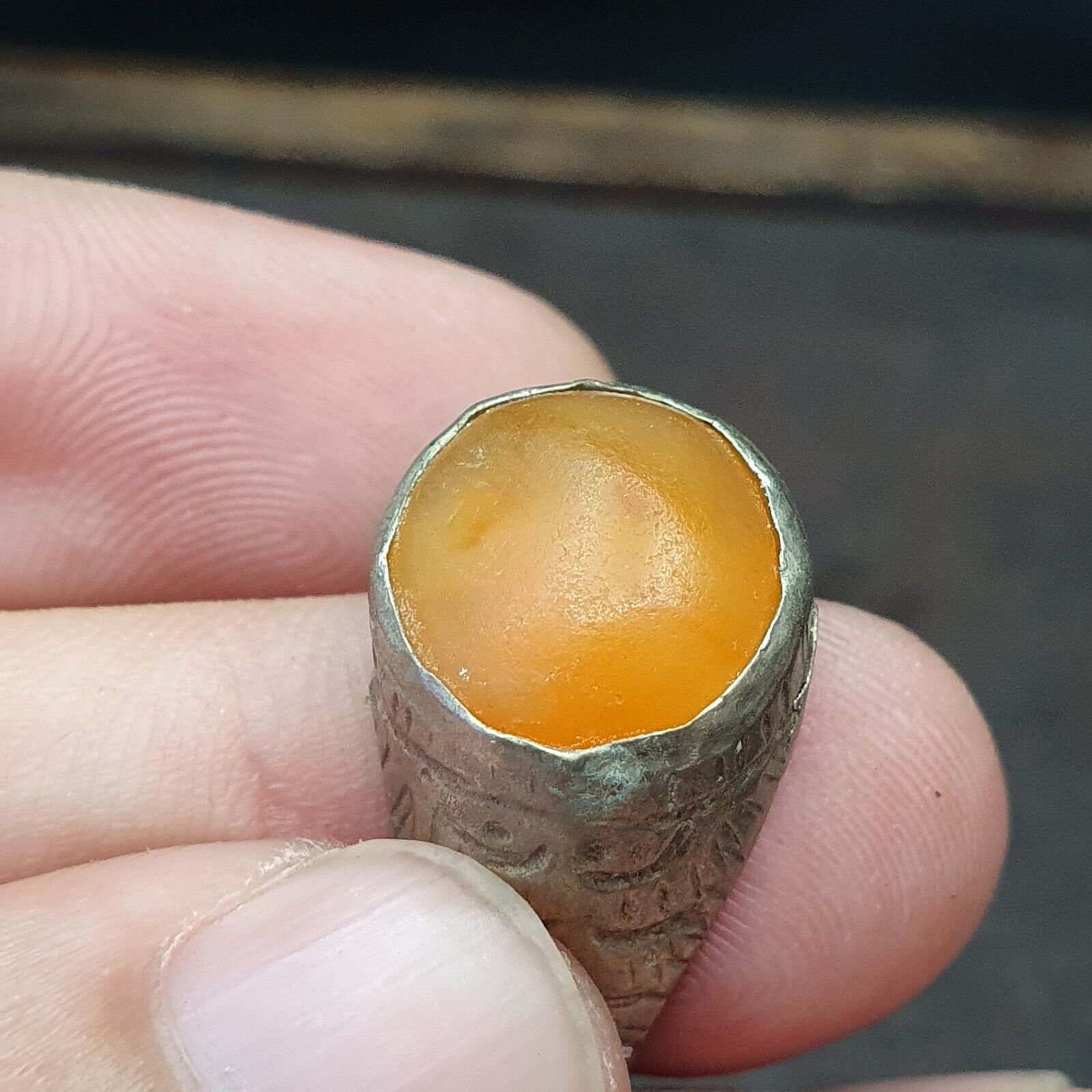 Natural genstone jewelry Eastern Ring