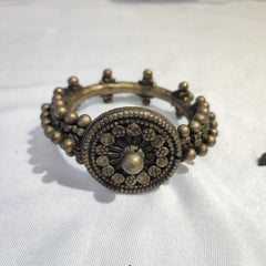 Antique Vintage Wonderful Middle Eastern Brass Bronze Bracelet